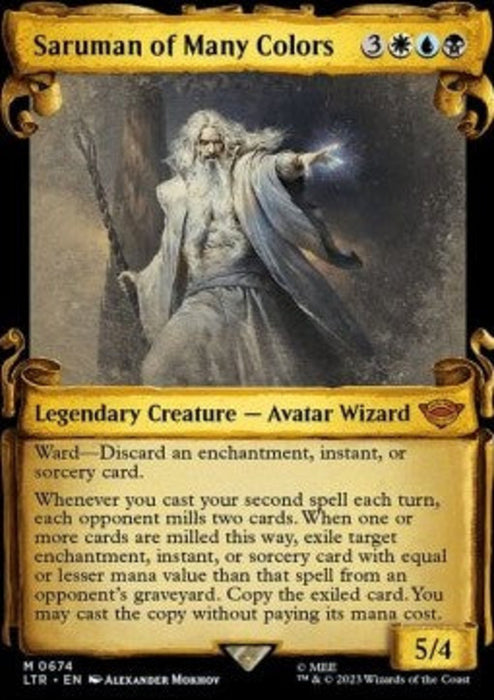Saruman of Many Colors (V.1) LTRH-674 Mythic Englisch