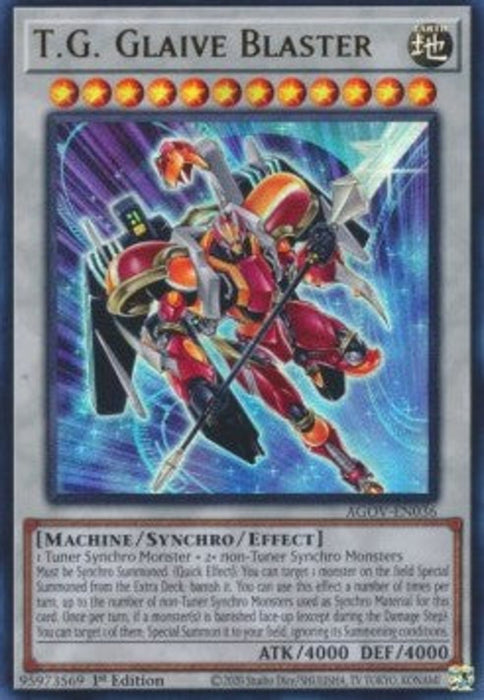 T.G. Glaive Blaster (V.1) AGOV-IT036 Ultra Rare Italienisch