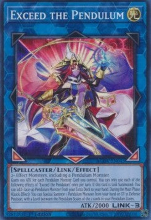 Exceed the Pendulum AGOV-EN045 Super Rare Englisch