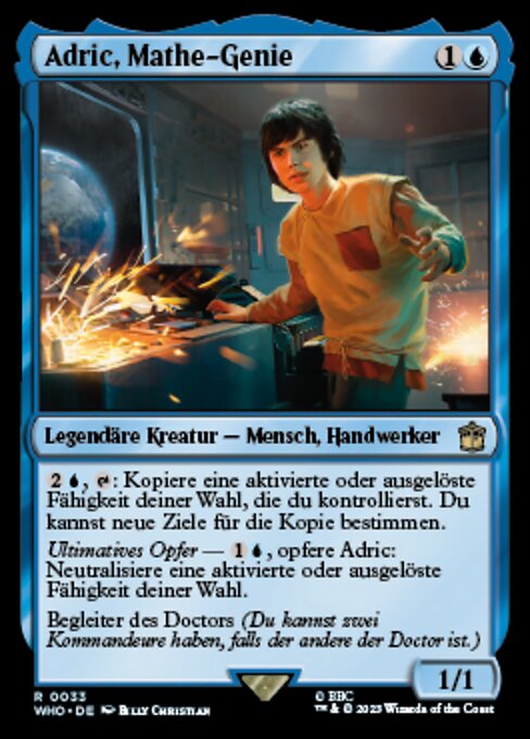 Magic: Adric, Mathematical Genius