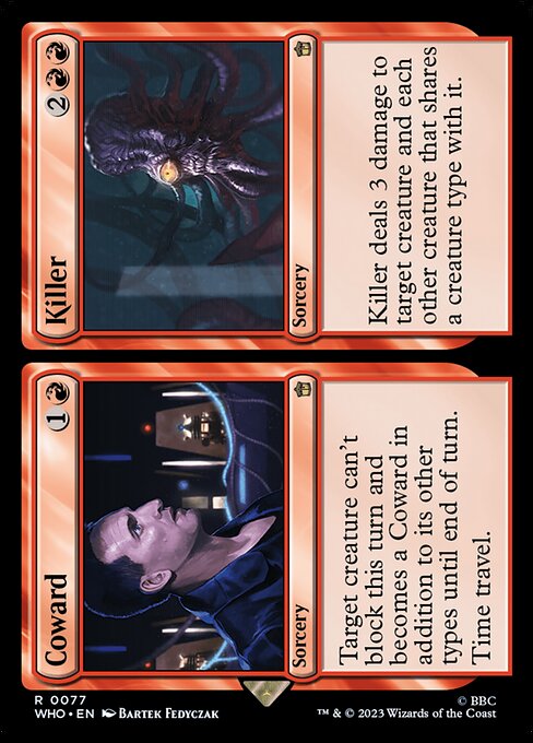 Magic: Coward // Killer