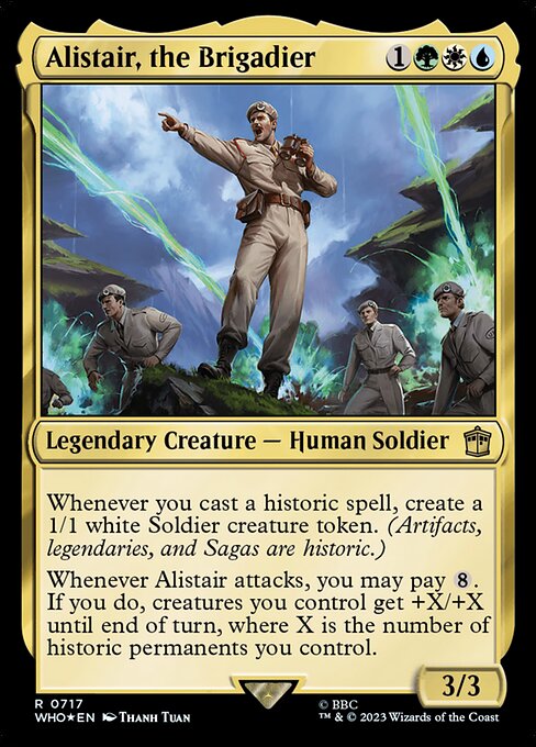 Magic: Alistair, the Brigadier