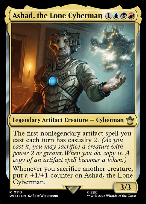 Magic: Ashad, the Lone Cyberman