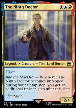 The Ninth Doctor WHO-148 Rare Englisch