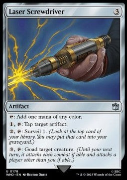 Laser Screwdriver WHO-178 Uncommon Englisch