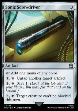 Schallschraubenzieher (V.2) WHO-185 Uncommon Deutsch