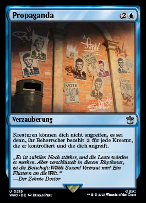 Propaganda WHO-219 Uncommon Deutsch