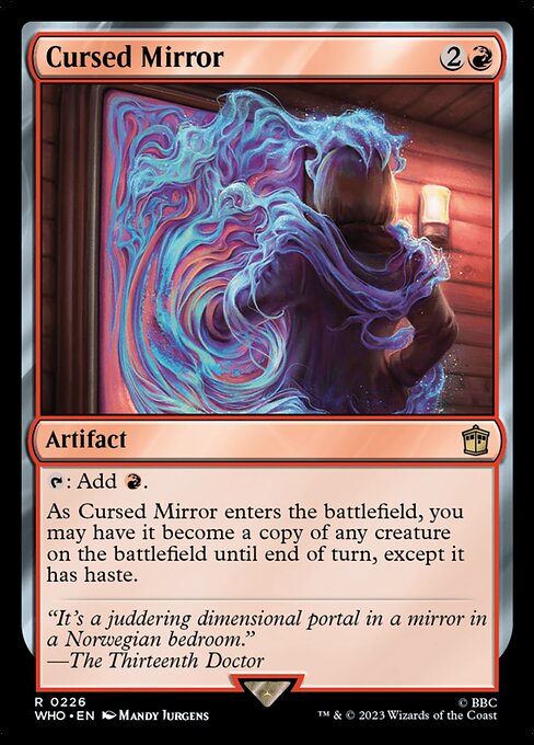Cursed Mirror WHO-226 Rare Englisch