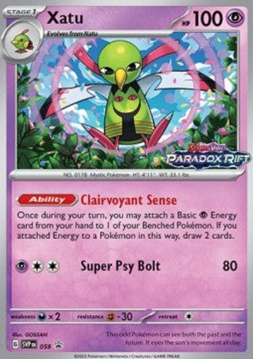 Xatu SVP-059 Promo Englisch