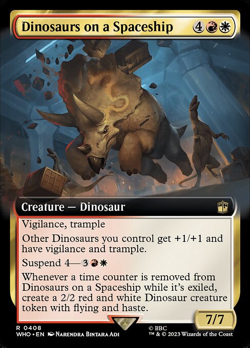 Magic: Dinosaurs on a Spaceship