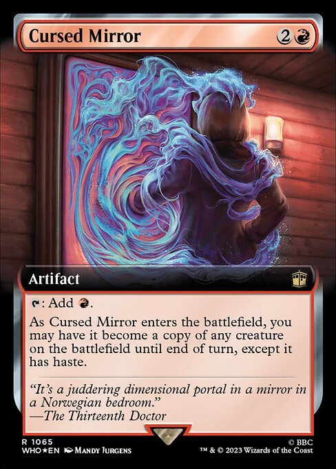 Cursed Mirror (V.3) XWHO-1065 Rare Englisch