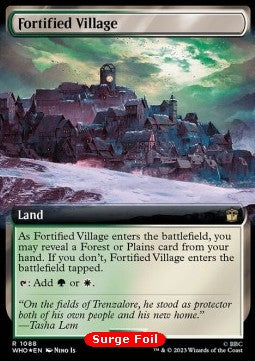 Fortified Village (V.3) XWHO-1088 Rare Englisch
