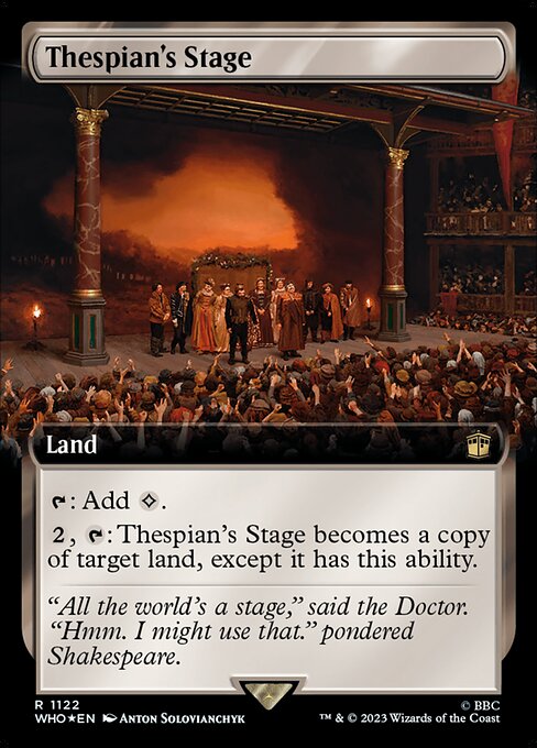 Thespian's Stage (V.3) XWHO-1122 Rare Englisch