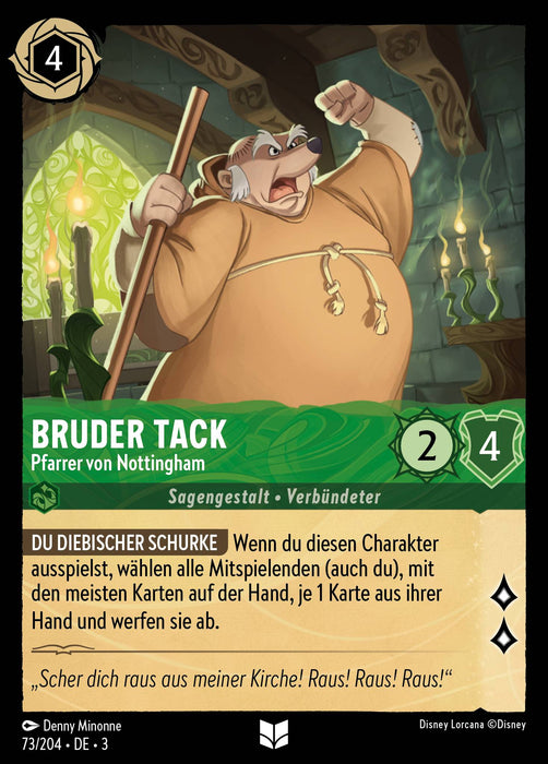 Bruder Tack - Pfarrer von Nottingham 3INK-073 Uncommon Deutsch