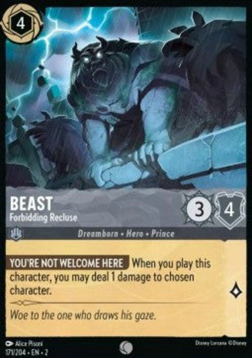 Beast - Forbidding Recluse 2ROF-171 Oversized Englisch