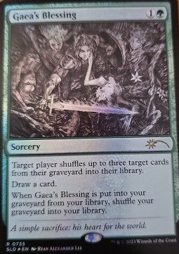 Gaea's Blessing SLD-735 Rare Englisch