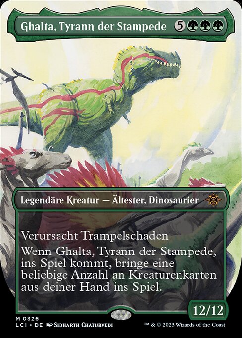 Ghalta, Tyrann der Stampede XLCI-326 Mythic Deutsch