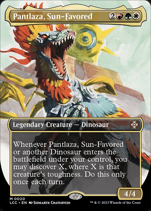 Pantlaza, Sun-Favored (V.1) XLCC-20 Mythic Englisch