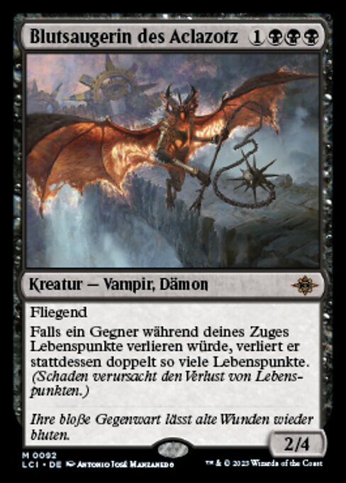 Magic: Bloodletter of Aclazotz
