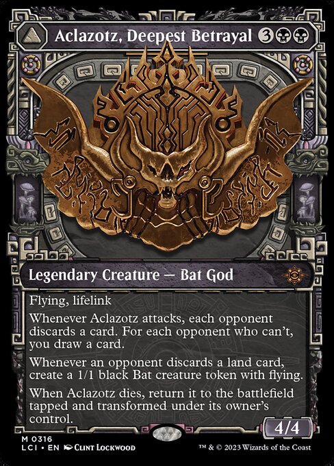 Magic: Aclazotz, Deepest Betrayal // Temple of the Dead