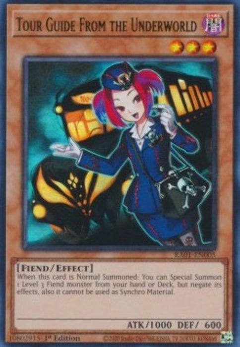 Tour Guide From the Underworld (V.2) RA01-EN005 Ultra Rare Englisch