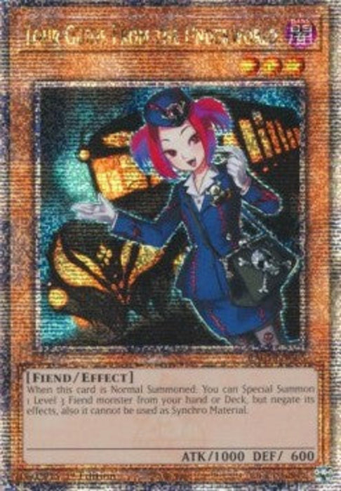 Tour Guide From the Underworld (V.5) RA01-EN005 Quarter Century Secret Rare Englisch