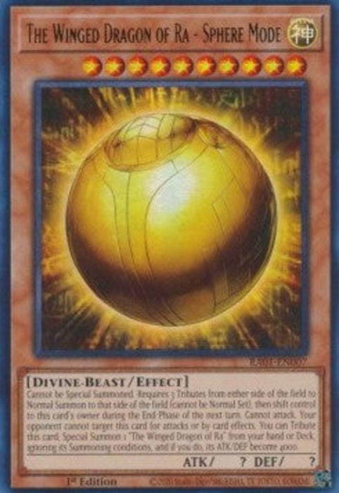 The Winged Dragon of Ra - Sphere Mode (V.2) RA01-EN007 Ultra Rare Englisch