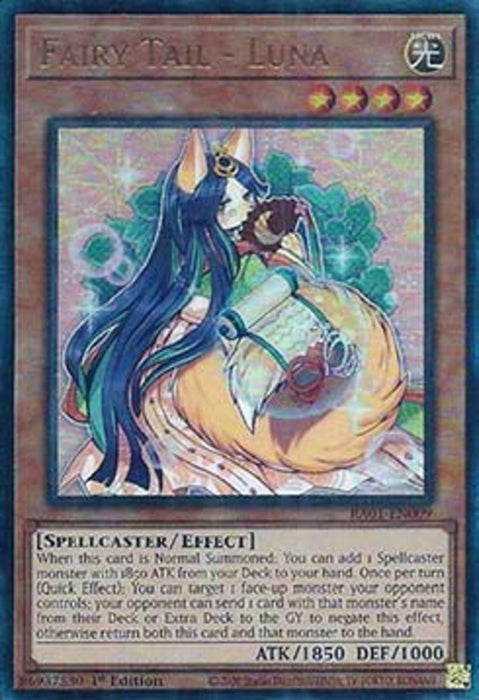 Fairy Tail - Luna (V.7) RA01-EN009 Ultimate Rare Englisch