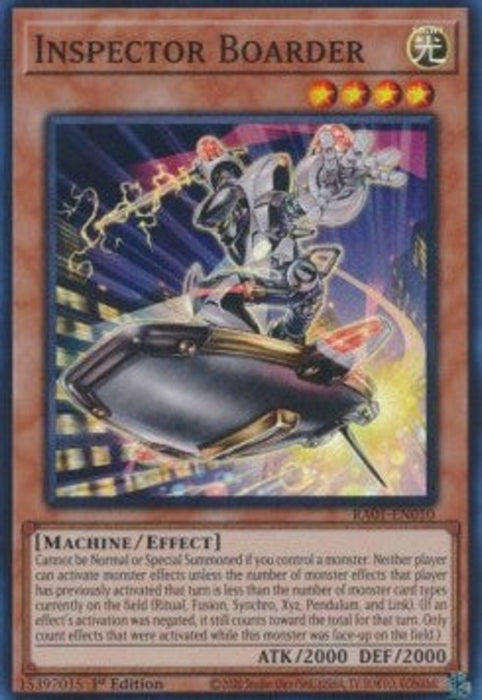 Inspector Boarder (V.1) RA01-EN010 Super Rare Englisch