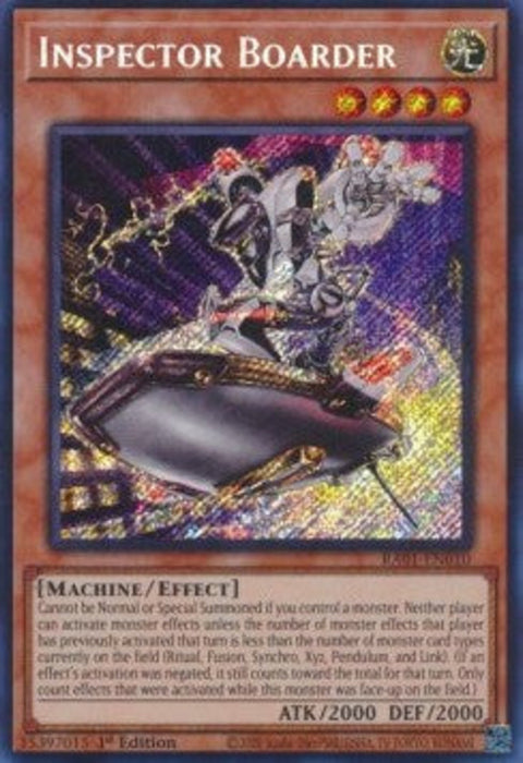 Inspector Boarder (V.3) RA01-EN010 Secret Rare Englisch