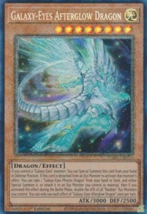Galaxy-Eyes Afterglow Dragon (V.6) RA01-EN017 Collectors Rare Englisch