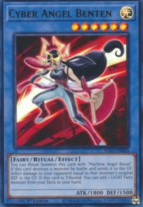 Cyber Angel Benten (V.2) RA01-EN024 Ultra Rare Englisch