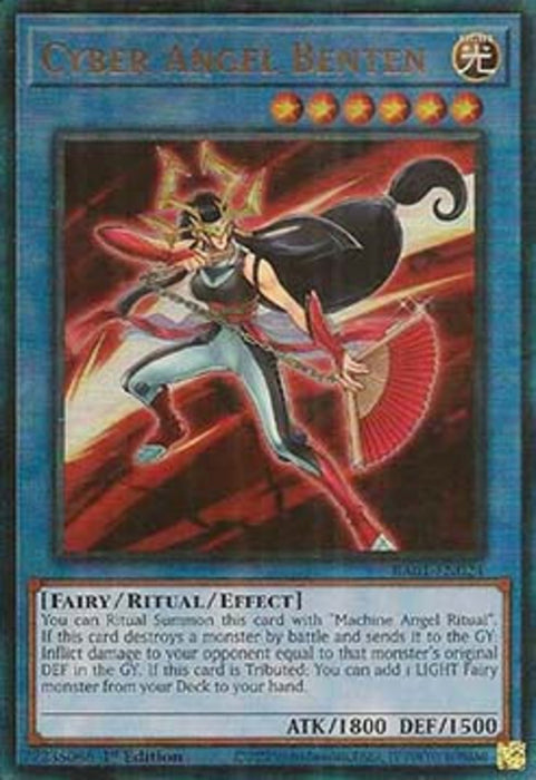 Cyber Angel Benten (V.7) RA01-EN024 Ultimate Rare Englisch