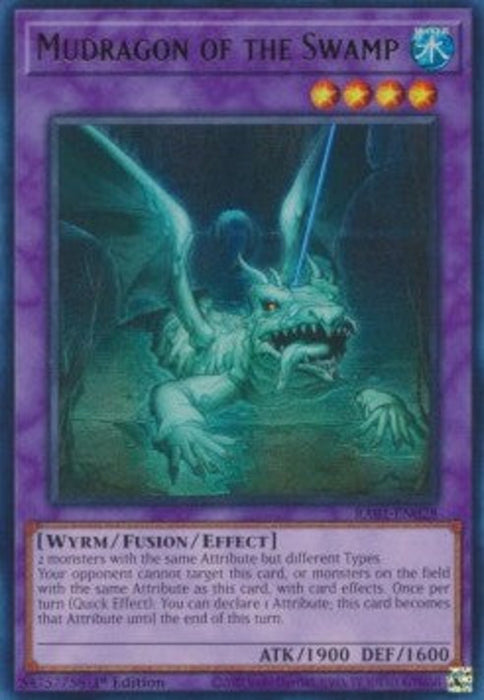 Mudragon of the Swamp (V.2) RA01-EN028 Ultra Rare Englisch
