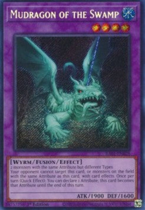 Mudragon of the Swamp (V.3) RA01-EN028 Secret Rare Englisch
