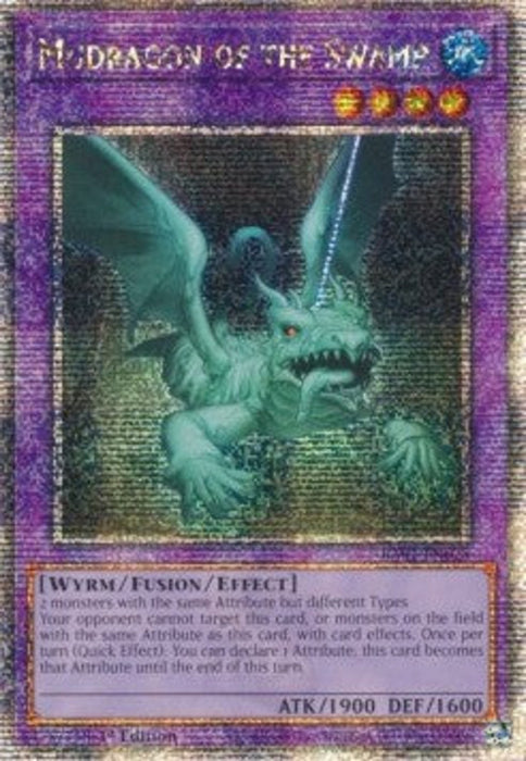 Mudragon of the Swamp (V.5) RA01-EN028 Quarter Century Secret Rare Englisch