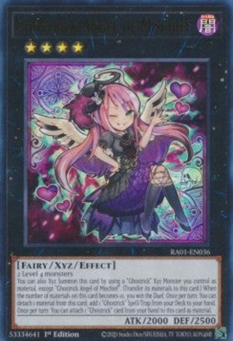 Ghostrick Angel of Mischief (V.2) RA01-EN036 Ultra Rare Englisch