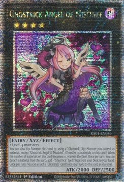 yugioh ghostrick angel of mischief deck Yugioh Ghostrick Angel of Mischief (V.5) RA01-EN036 Quarter Century Secret Rare Englisch kaufen — ReCollectibles