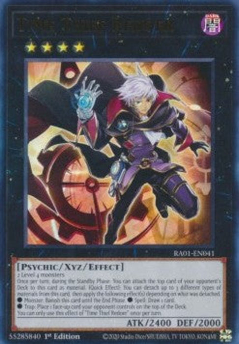 Time Thief Redoer (V.2) RA01-EN041 Ultra Rare Englisch