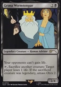 Gríma Wormtongue SLD-734 Rare Englisch