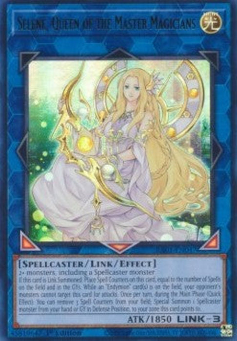 Selene, Queen of the Master Magicians (V.2) RA01-EN047 Ultra Rare Englisch