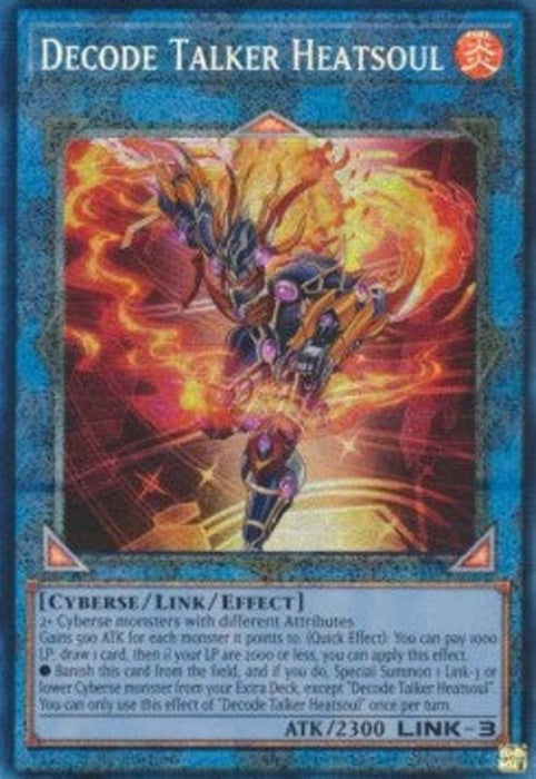 Decode Talker Heatsoul (V.6) RA01-EN048 Collectors Rare Englisch