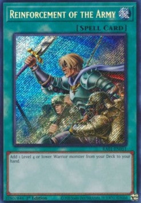 Reinforcement of the Army (V.3) RA01-EN051 Secret Rare Englisch