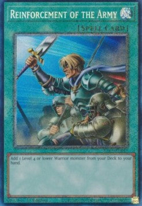 Reinforcement of the Army (V.6) RA01-EN051 Collectors Rare Englisch
