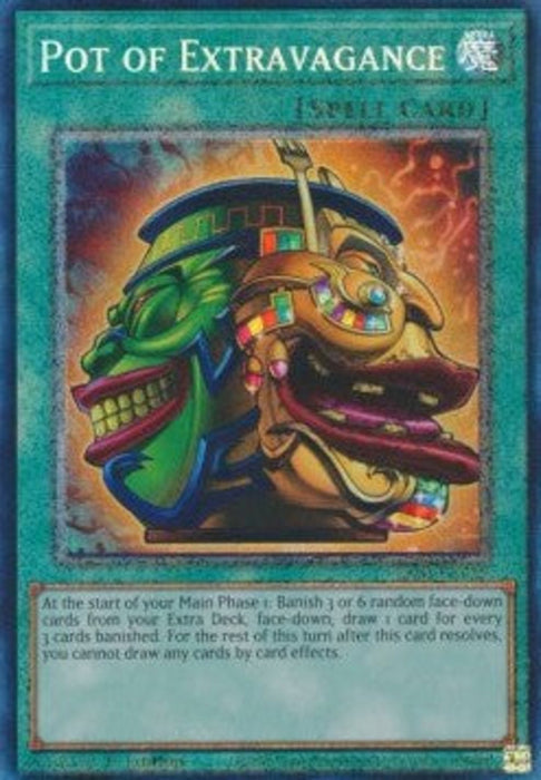 Pot of Extravagance (V.6) RA01-EN059 Collectors Rare Englisch