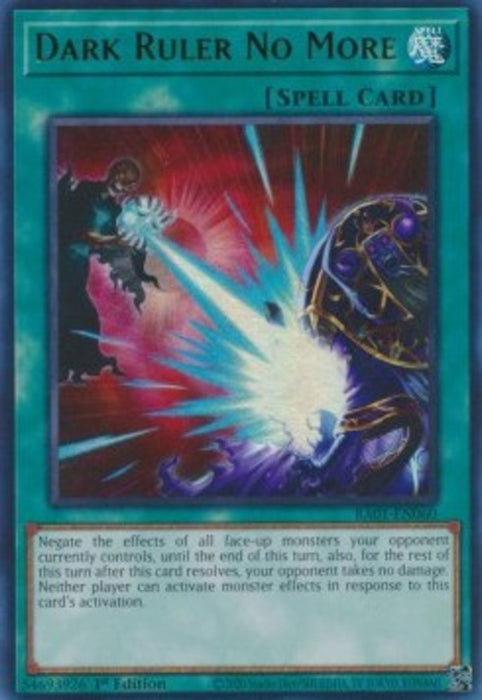 Dark Ruler No More (V.2) RA01-EN060 Ultra Rare Englisch