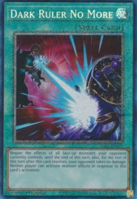 Dark Ruler No More (V.6) RA01-EN060 Collectors Rare Englisch