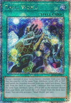 Small World (V.5) RA01-EN067 Quarter Century Secret Rare Englisch