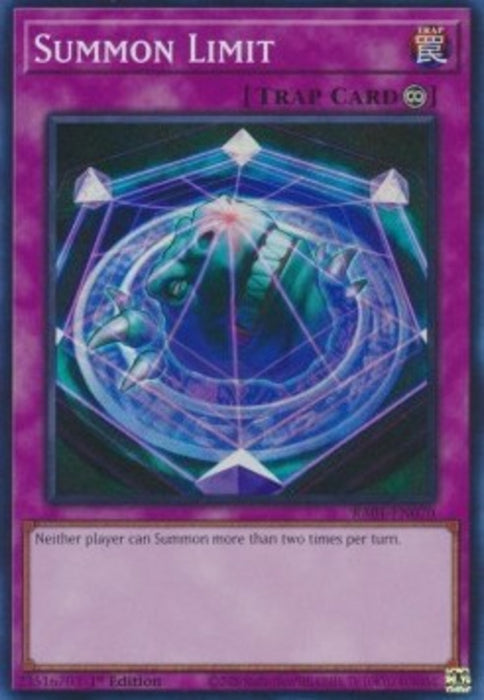 Summon Limit (V.1) RA01-EN070 Super Rare Englisch