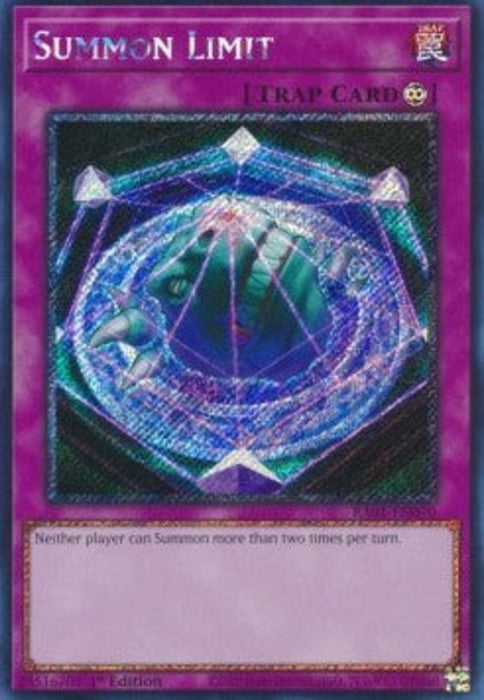Summon Limit (V.4) RA01-EN070 Platinum Secret Rare Englisch
